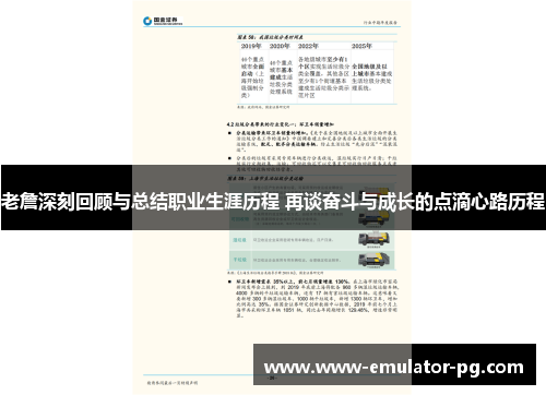 老詹深刻回顾与总结职业生涯历程 再谈奋斗与成长的点滴心路历程